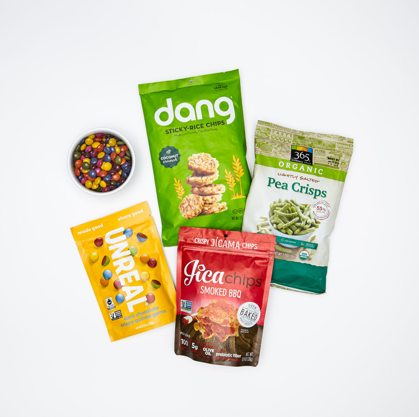 Puffed and popped snacks